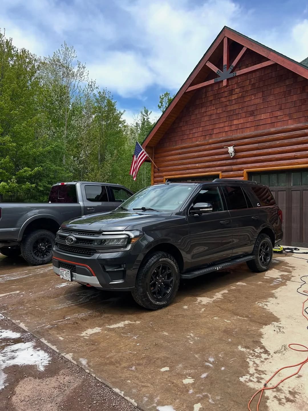 Bronco, Mini Cooper, work truck, and excavator detailed for one family
